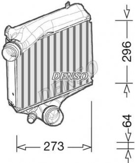 Интеркулер DENSO DIT28023