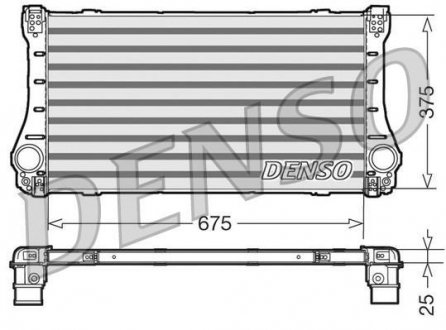 Інтеркулер DENSO DIT50006 (фото 1)