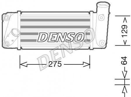 Теплообмінник DENSO DIT50009