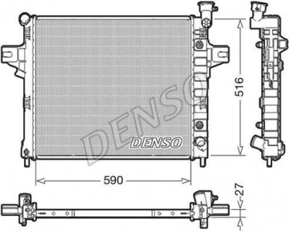 Теплообменник DENSO DRM06031 (фото 1)