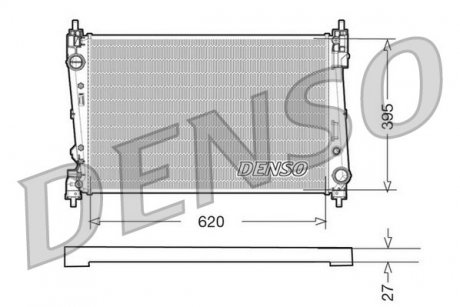 Радиатор DENSO DRM09112