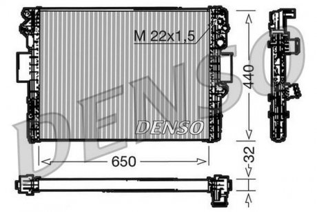 Радіатор DENSO DRM12005