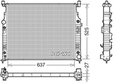 Теплообмінник DENSO DRM17056