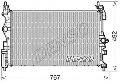 Радиатор DENSO DRM20019