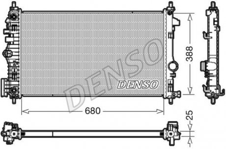 Теплообмінник DENSO DRM20108 (фото 1)