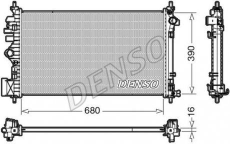 Теплообменник DENSO DRM20111