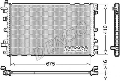 Теплообменник DENSO DRM20113 (фото 1)