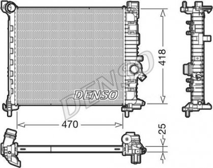 Теплообмінник DENSO DRM20114