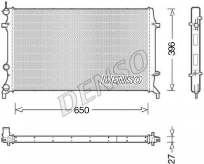 Теплообменник DENSO DRM32043 (фото 1)