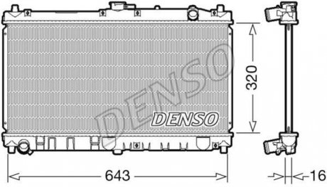 Теплообменник DENSO DRM44031