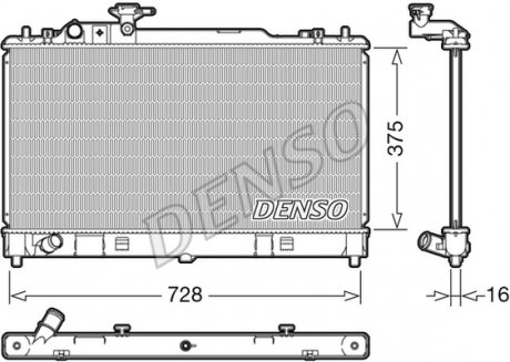 Теплообменник DENSO DRM44033