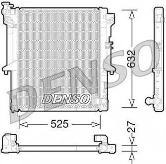 Радиатор DENSO DRM45034 (фото 1)