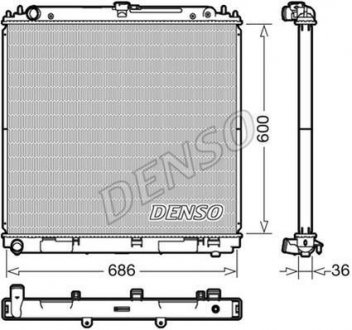 Теплообмінник DENSO DRM46041 (фото 1)