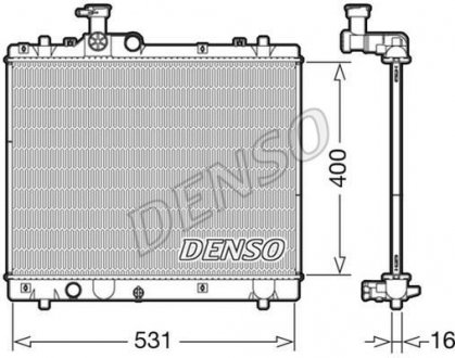 Теплообменник DENSO DRM47034