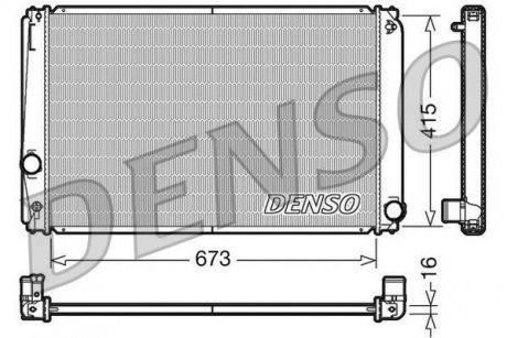 Конденсер DENSO DRM50051