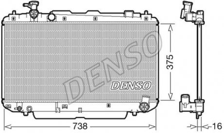 Теплообмінник DENSO DRM50083