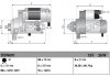 Стартер DENSO DSN601 (фото 3)