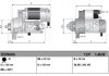 Стартер DENSO DSN605 (фото 3)