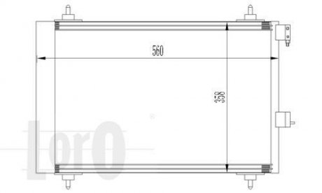 Конденсатор, кондиционер LORO DEPO 009-016-0009