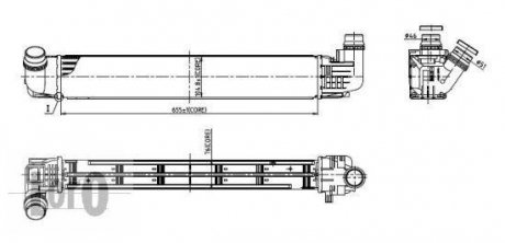 Радіатор інтеркулера DUSTER 1.5 dCi 10- DEPO 010-018-0003 (фото 1)