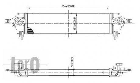 Интеркулер LORO DEPO 035-018-0002