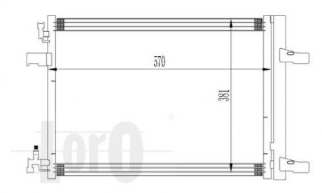 Конденсатор, кондиционер DEPO 037-016-0032