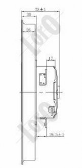 Вентилятор радіатора TRANSPORTER T4 2.4D 90- DEPO 053-014-0023 (фото 1)