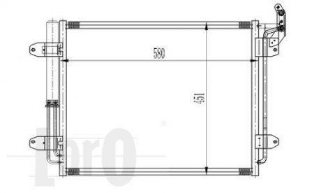 Конденсатор, кондиционер DEPO 053-016-0030