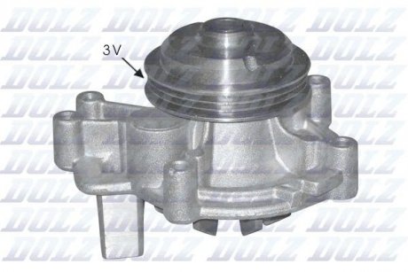 Водяний насос CITROEN JUMPER (230P) RELAY (230, 230L) XM (Y4) / PEUGEOT BOXER (230L, 230P) DOLZ C131 (фото 1)