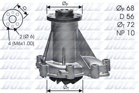 Насос води DOLZ M276