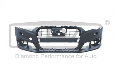 Бампер передній з омивачем і без допомоги паркування Audi A6 (15-18) DPA 88071826202 (фото 1)