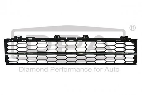 Решітка радіатора нижня з декоративною планкою Skoda Superb III (3V3) (15-) DPA 88531807302 (фото 1)