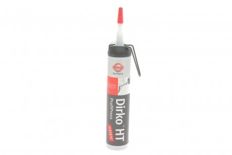 Герметик Dirko-S HT +300 (чорний) балон під тиском 200ml (вир-во) ELRING 471.501