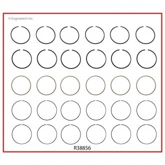 Кільця поршневі STD Enginetech R38856STD