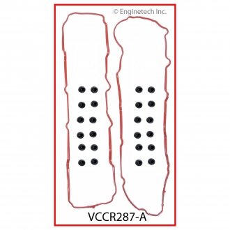 Прокладка клапанної кришки, к-т на двигун із втулками Enginetech VCCR287A