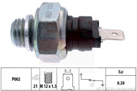 Датчик давления масла EPS 1.800.001 (фото 1)