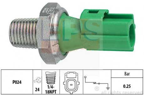 Датчик тиску масла Ford Mondeo,Tourneo,Transit 1.8-2.0 00- EPS 1.800.146 (фото 1)