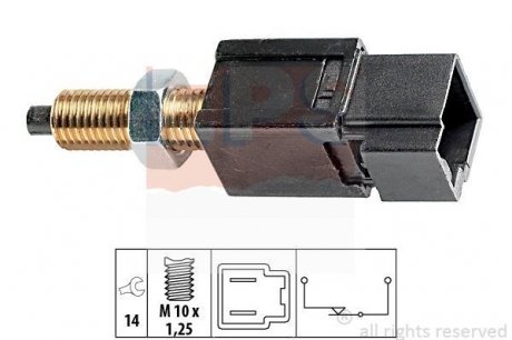 Выключатель фонаря сигнала торможения EPS 1.810.052