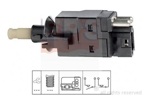 Выключатель стоп-сигнала Mercedes-Benz W201,W124 EPS 1.810.088