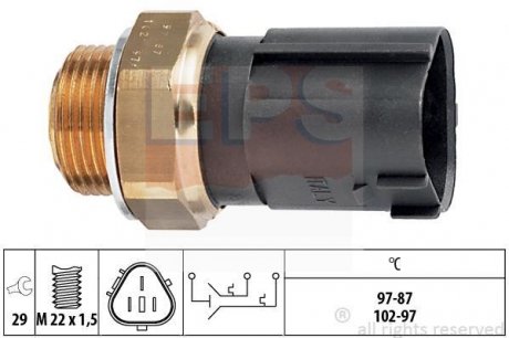 Датчик вентилятора VAG 96- 1J0 959 481A EPS 1.850.690