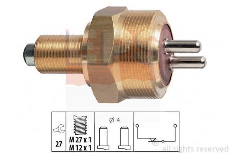 Выключатель, фара заднего хода EPS 1.860.100 (фото 1)