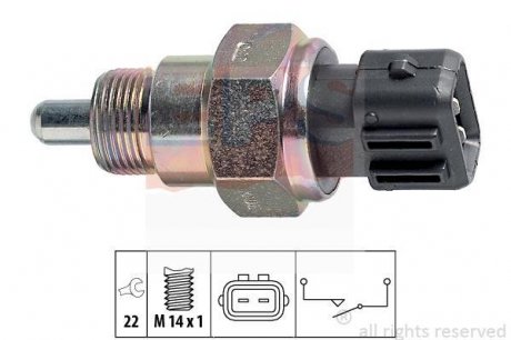 Датчик зад.хода Seat Arosa,Skoda Fabia,Felicia,Octavia,VW Lu EPS 1.860.216