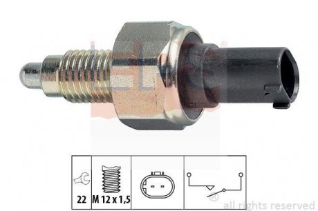 Датчик заднього ходу MB A140-210 (W168.169) 97-12, B150-200 (W245) 05-11, Vaneo 02-05 EPS 1.860.252