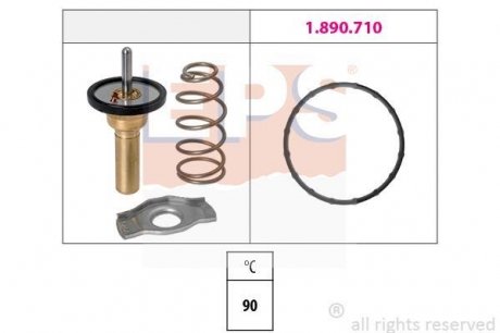 Термостат, охлаждающая жидкость EPS 1.880.774