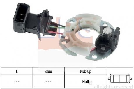 Датчик частоты оборотов Холла, VAG 1,0/1,3 84- EPS 1.906.223