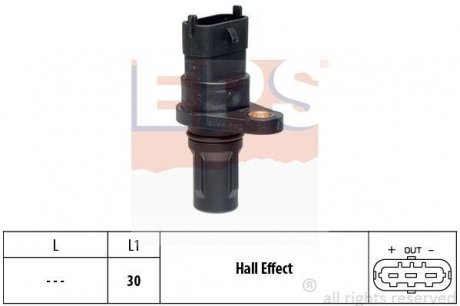 Датчик, положение распределительного вала EPS 1.953.466