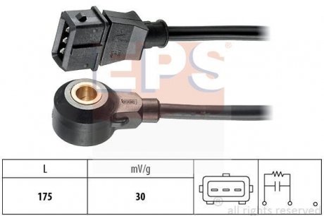 Датчик контроля впрыска топлива Audi,Seat,Skoda,VW 1.6-1.8 20VT 12.95- EPS 1.957.072 (фото 1)