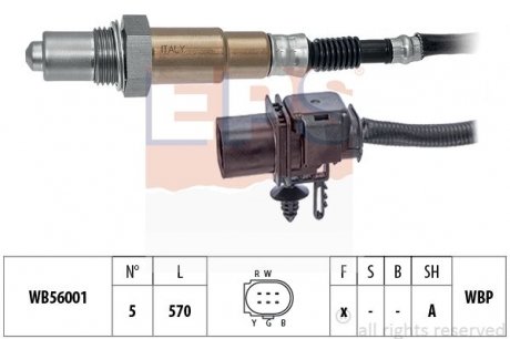 Лямбда-зонд SUZUKI 1.6 15- LAND ROVER DEFENDER 2.2 11-16 EPS 1.998.408