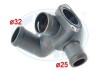 Фланець системи охолодження VW Caddy II 1.9D 94-01 ERA 354010 (фото 1)