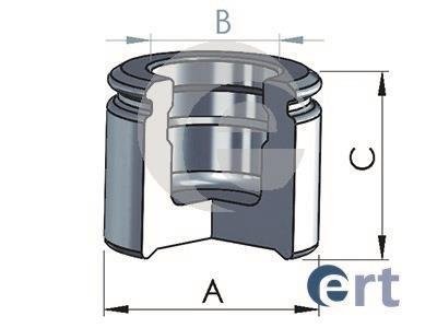 Поршенек суппорта (заднего) Jeep Cherokee 01-08 (48x23x47.3mm) (Bendix/ K/H) ERT 151524C